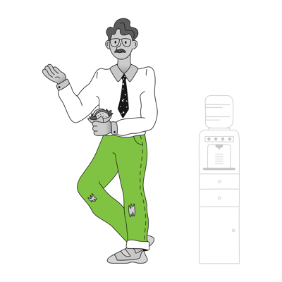 chief designer goes on break