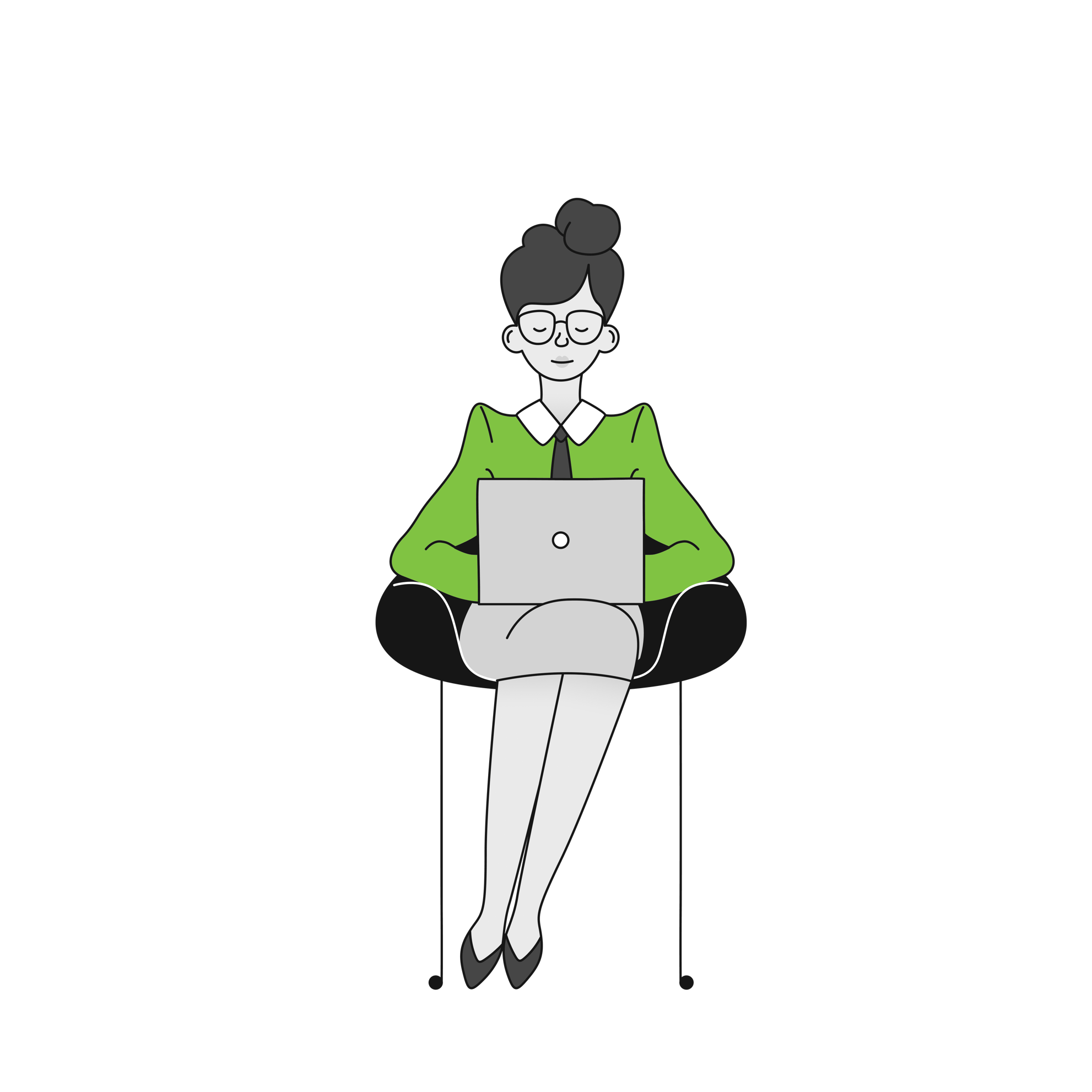 creative manager works in an armchair_SIMPLIFIED