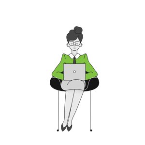 creative manager works in an armchair_SIMPLIFIED